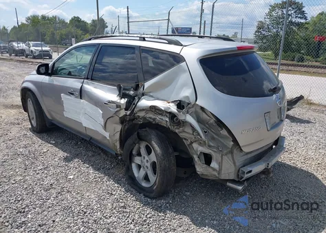 2003 Nissan Murano Sl/Se z USA, uszkodzony, nr VIN JN8AZ08W33W216742